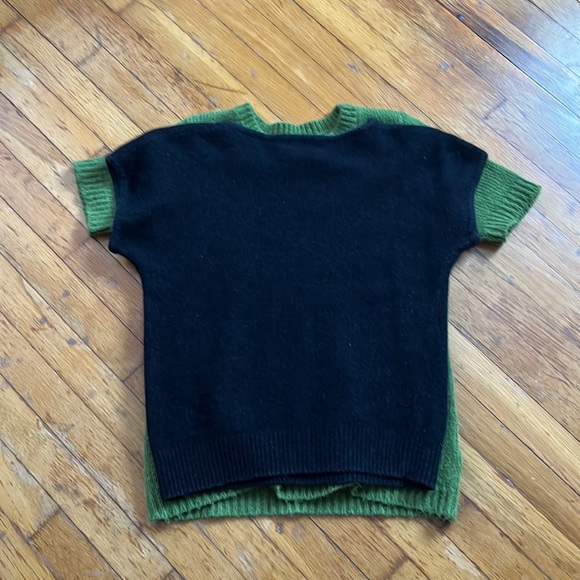 Le Chois black angora sweater - Picture 6 of 7